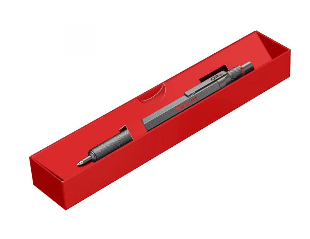 Pix retractabil Rotring 600 corp Dark Stone 0.7 mm [2]