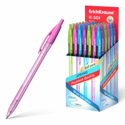 Pix cu mecanism R-301 Matic Spring 0.7 albastru Erich Krause diverse culori [2]