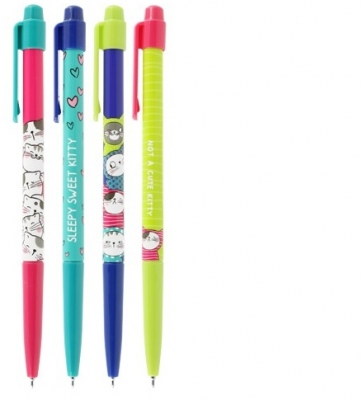 Pix retractabil So many cats albastru 0.5 mm M&G [1]