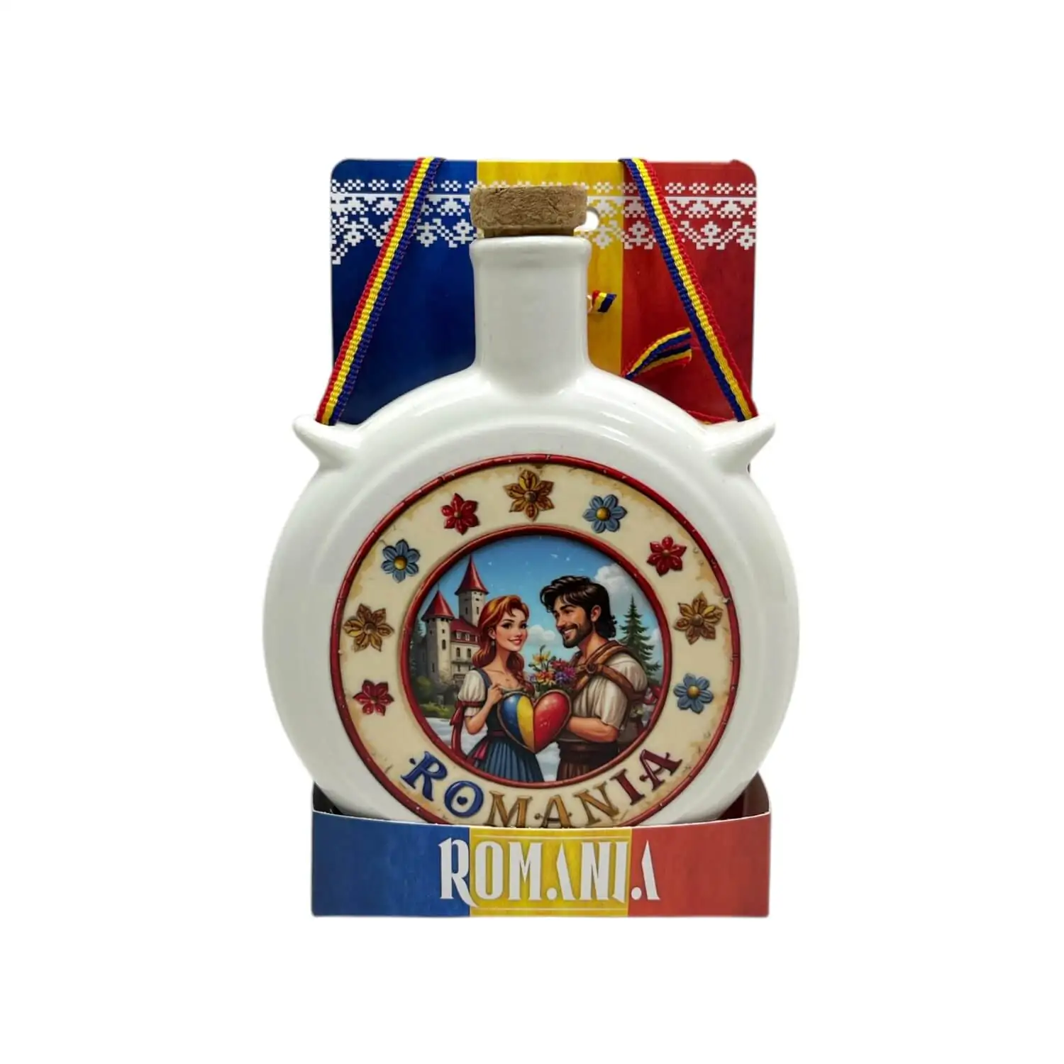 Plosca medie cu carton – Indragostitii [1]