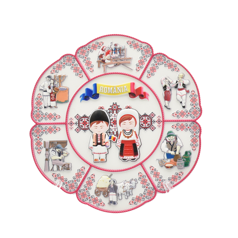 Placheta decorativa rasina 15 cm motive populare [1]