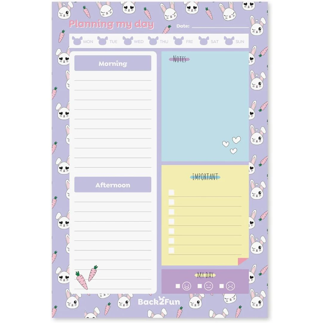 Planner zilnic A5 Back2Fun Miquelrius pagini diferite [5]