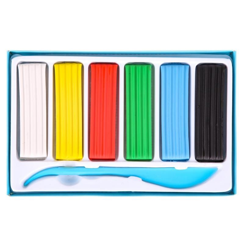 Plastilina 6 culori 120g deli dled75110 [2]