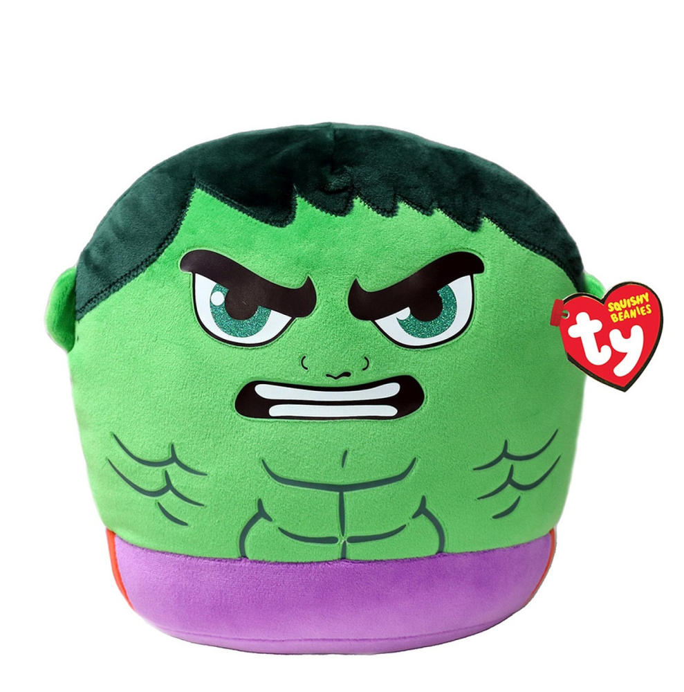 PLUS TY SQUISHY BEANIES MARVEL HULK 30CM [1]