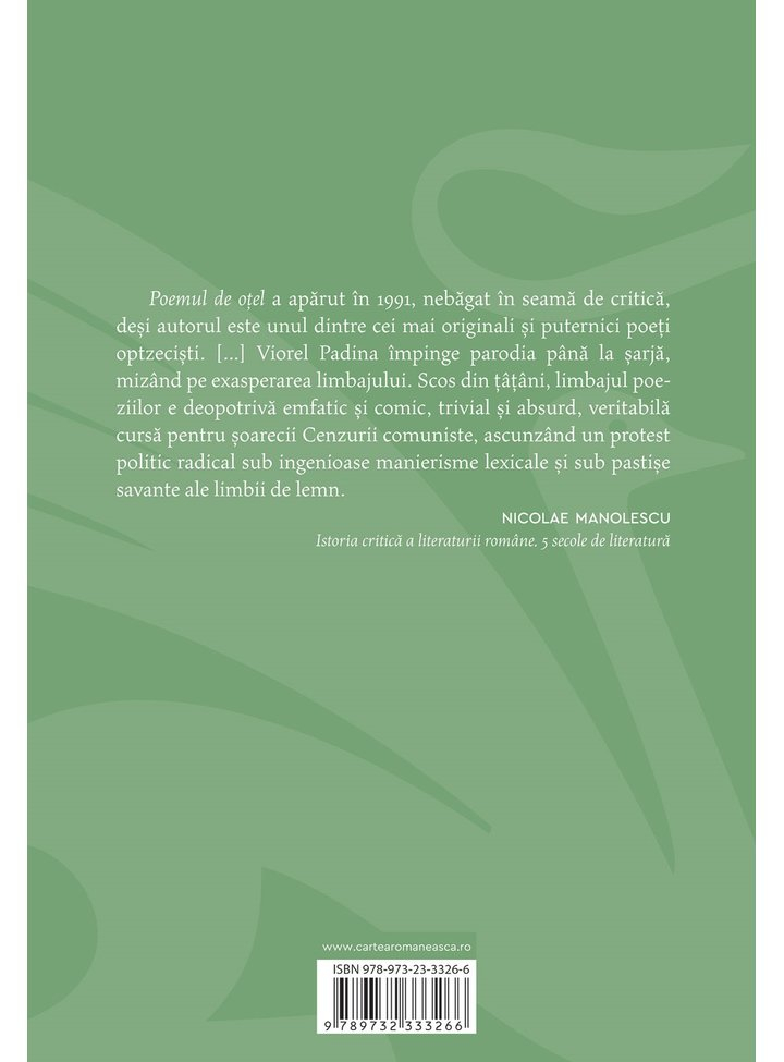 Poemul de otel – Viorel Padina [2]