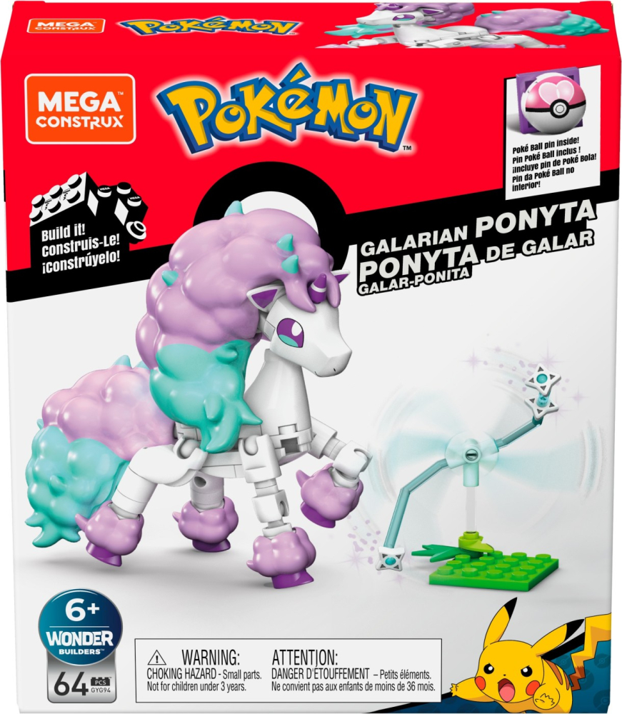 POKEMON MEGA CONSTRUX GALARIAN PONYTA [1]