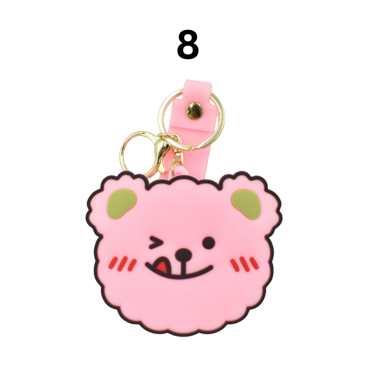 Portmoneu Copii Silicon Cu Breloc si Fermoar [10]