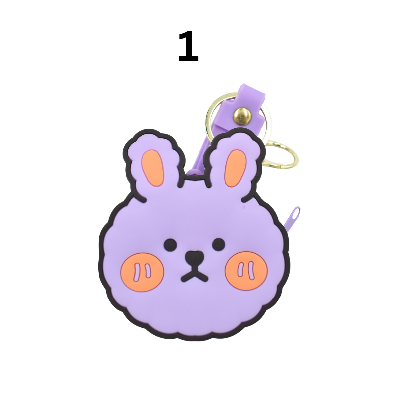 Portmoneu Copii Silicon Cu Breloc si Fermoar [3]