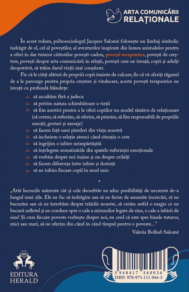 Povesti vindecatoare despre lucruri marunte ce ascund posibilitati infinite - Jacques Salome [3]