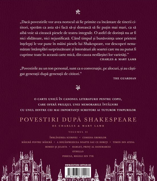 Povestiri dupa Shakespeare, Volumul II - Charles Lamb, Mary Lamb [2]