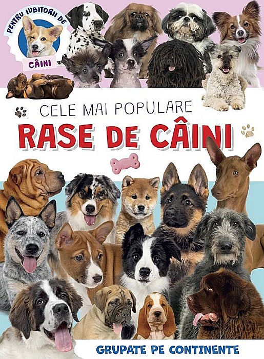 Cele mai populare rase de caini grupate pe continente [1]