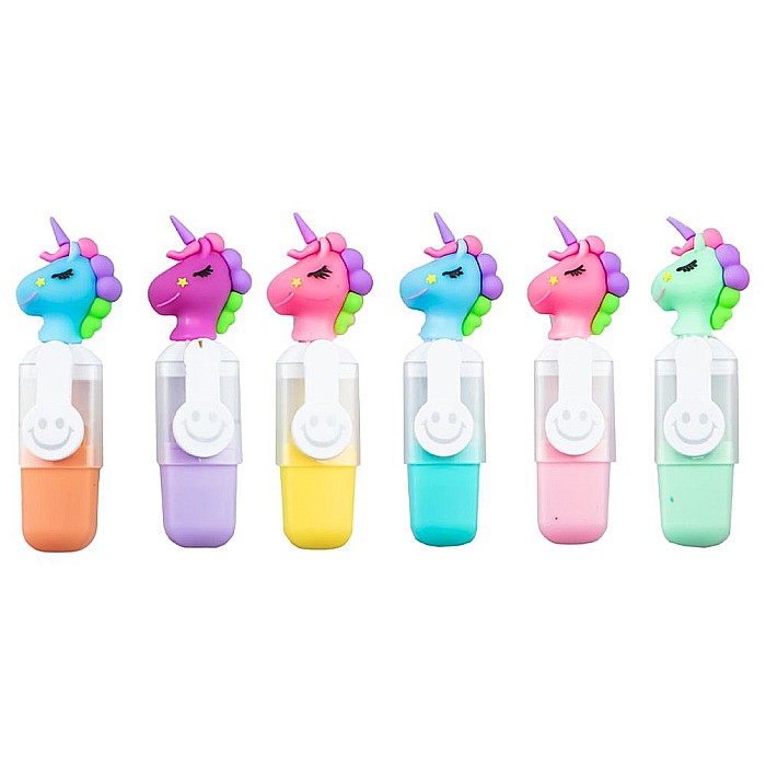 Text markere pentru copii unicorn 6 buc/set 709-u [1]