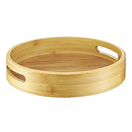 Tava rotunda din bambus 29.5cm natural 29557 [1]