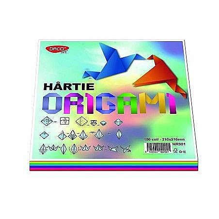 Hartie origami 21x21cm 100/set daco hr901 [1]
