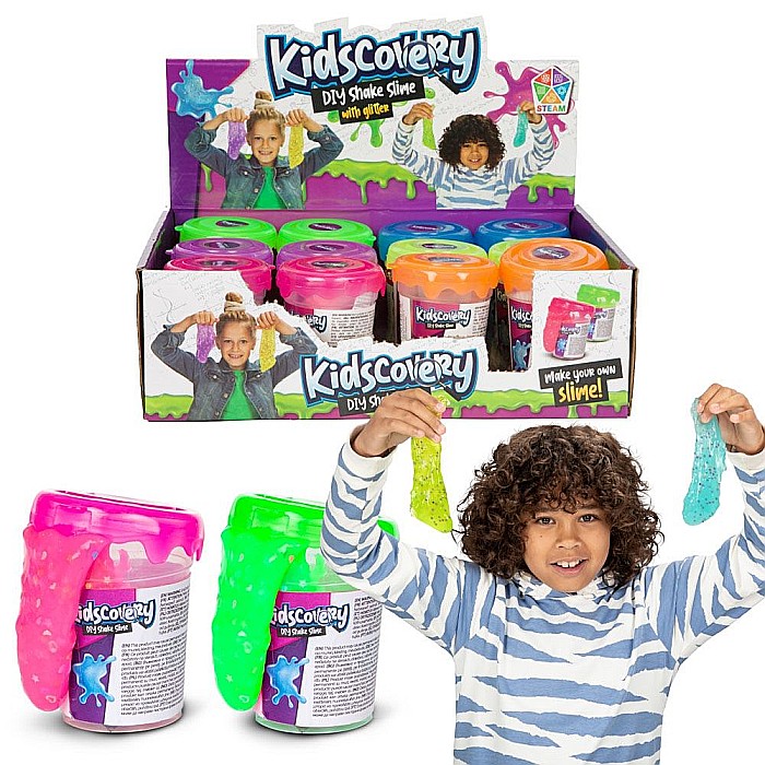 Set slime cu confetti diy kidscovery toi-toys 39981z [1]