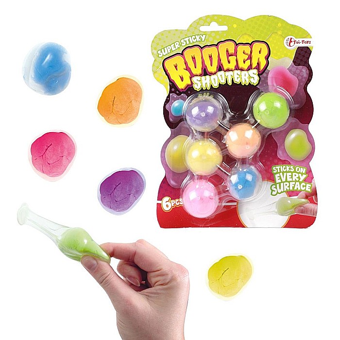 Jucarie stretchy sticky booger 6 buc/set toi-toys 35169a [1]