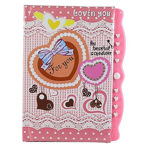 Agenda cu lacat lovin'n you 14x19cm 8120 [1]