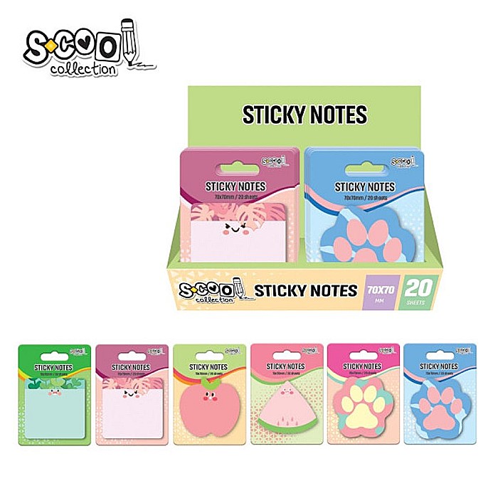 Notes adeziv diverse forme 70x70mm sc2835 [1]