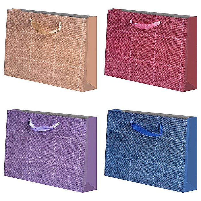 Punga cadou unicolora jeans 47x35x15cm jns-xl [1]