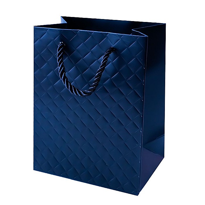 Punga cadou unicolora  premium 15.5x15x6.5 cm 822-xs [1]