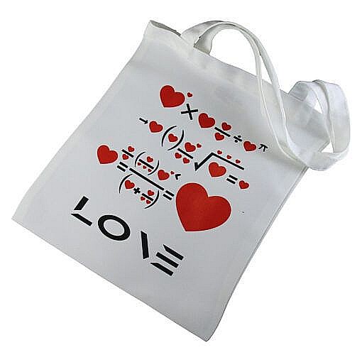 Sacosa textil 28x34 cm love-inimioare 11017 [1]