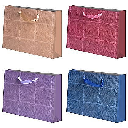 Punga cadou unicolora jeans 40x30x14cm jns-l [1]