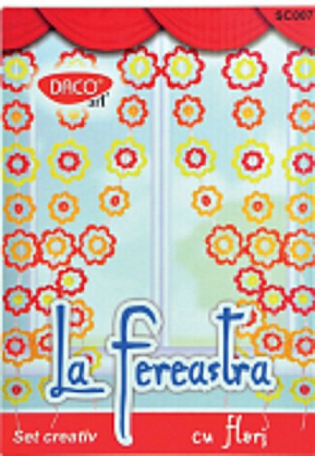 Set creativ la fereastra cu flori daco [1]
