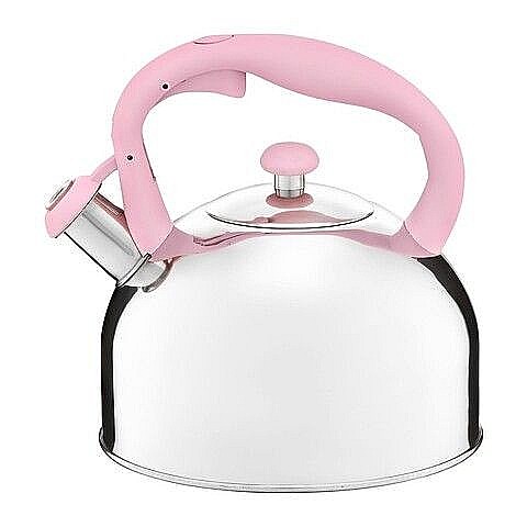 Ceainic cu maner colorat 2.3l roz garden 37164 [1]