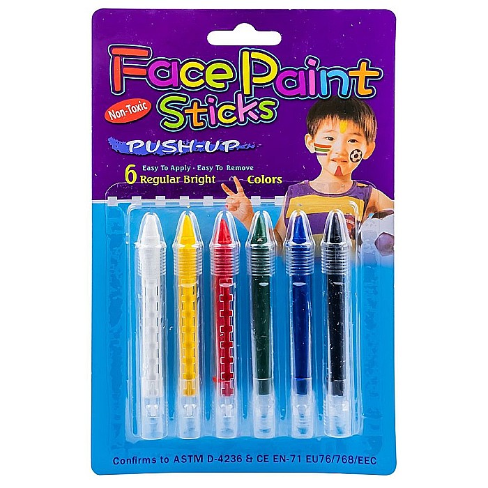 Creioane pentru pictat pe fata 6 buc/set d-4236 [1]