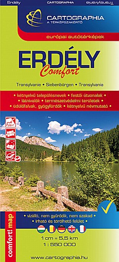 Transilvania - Harta Comfort [1]