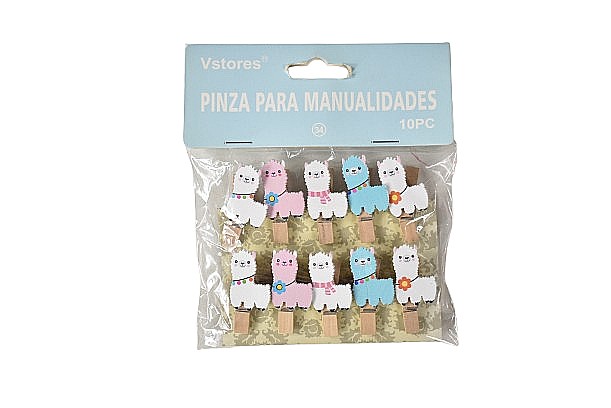 Accesorii craft clame lemn llama 10/set m104234 [1]