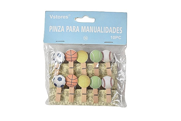 Accesorii craft clame lemn mingi 10/set m104239 [1]