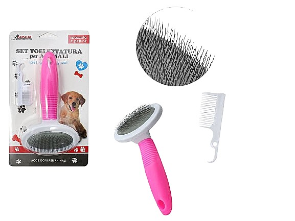 Set perie si pieptene pentru animale 7862576 [1]