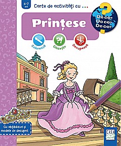 Carte de activități cu ... Prințese – Dominique Conte [1]