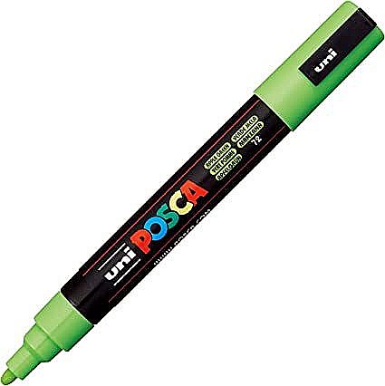 Marker uni pc-5m posca 18-25mm verde mar m640 [1]