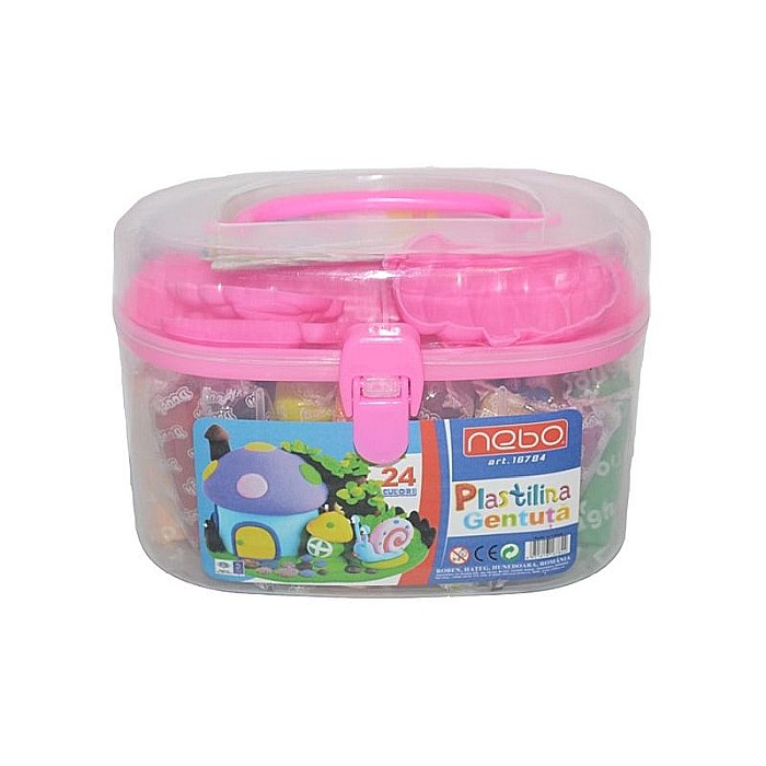 Plastilina 24 culori, gentuta Nebo 16784 [1]