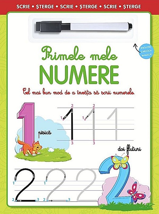 Primele mele numere. Scrie, sterge [1]