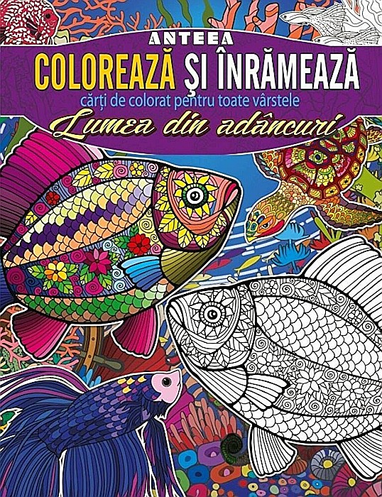 Colorează și înrămează. Lumea din adâncuri [1]