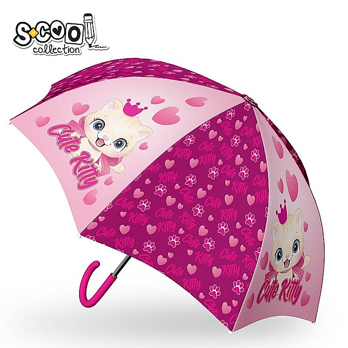 Umbrela copii cute kitty 48.5 cm - s-cool sc2239 [1]