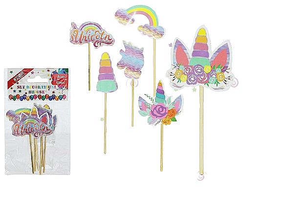 Set decoratiuni briose 8cm 6buc 082540 [1]