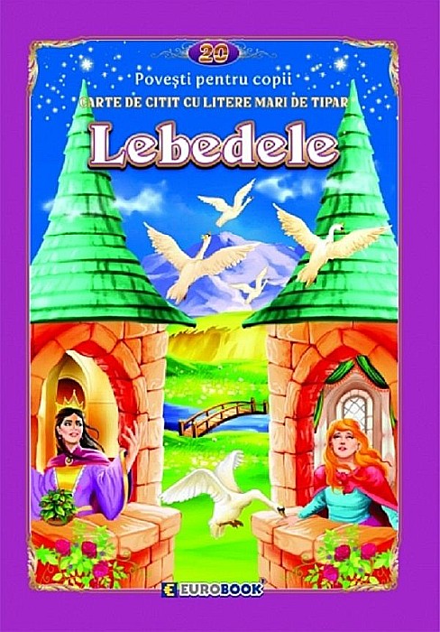 Lebedele – Carte de citit cu litere mari de tipar [1]
