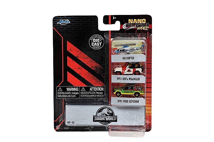 Jada set 3 masinute metalice jurassic 4cm 253251012 [1]