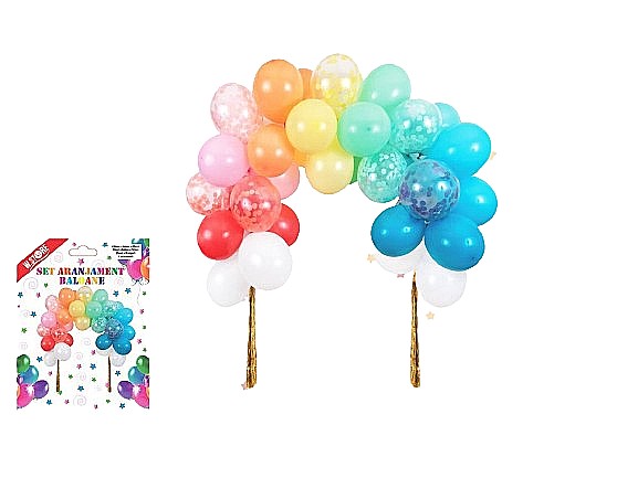 Set aranjament baloane si decoratiuni 058431 [1]