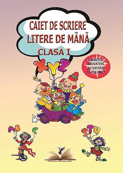 Caiet de scriere litere de mana. Clasa I - Dumitrela Costan [1]