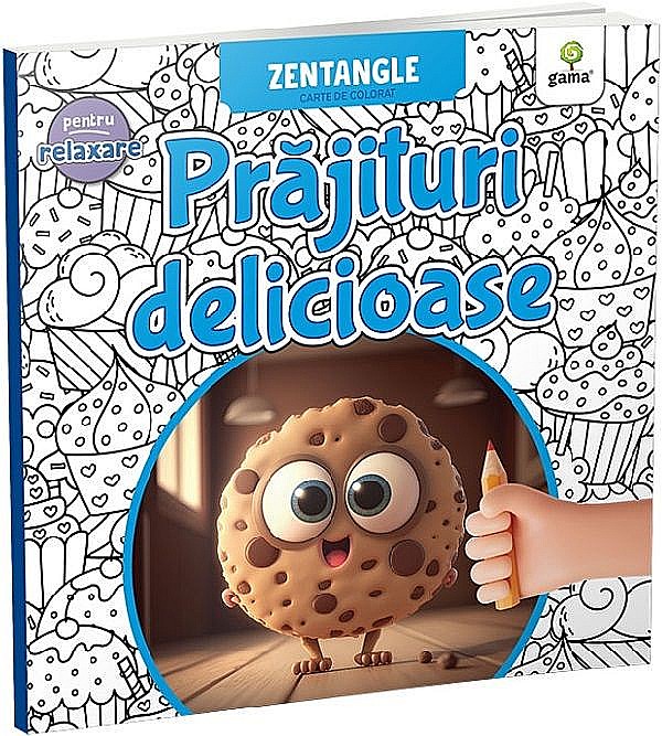 Prăjituri delicioase. Carte de colorat [1]