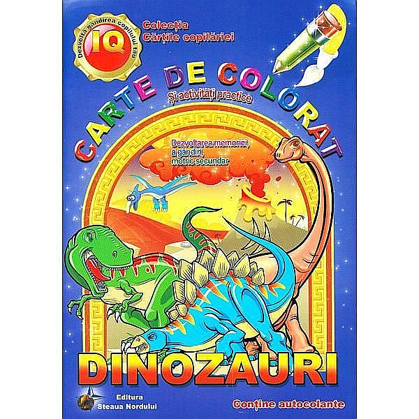 Carte de colorat. Dinozauri [1]