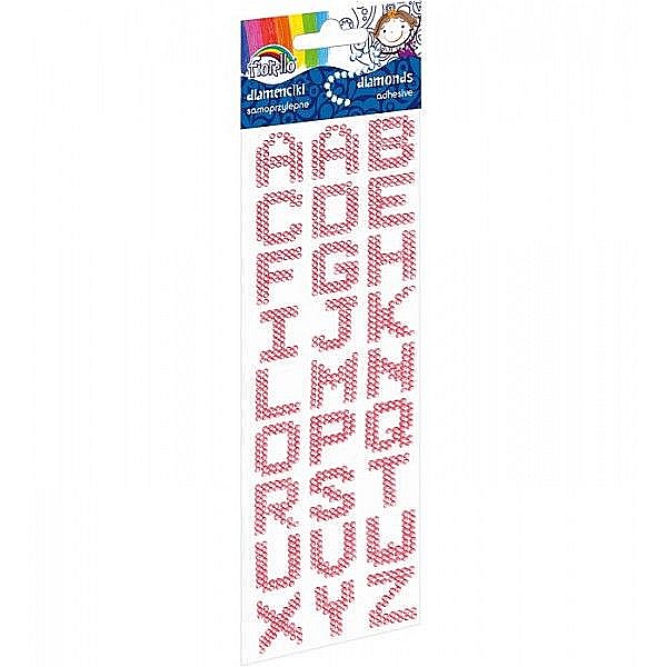 Accesorii creatie fiorello 27 litere rosii diamante 170-2479 [1]
