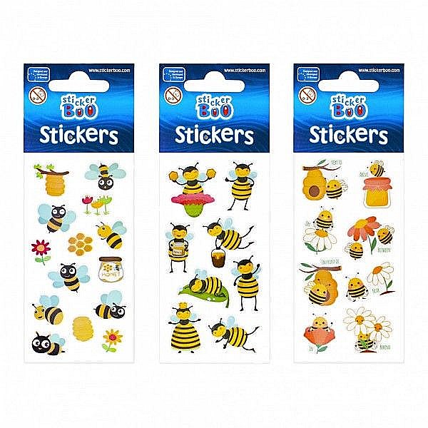 Accesorii creatie sticker albinute 7x18cm set 8 buc a1721 [1]