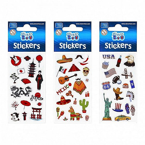Accesorii creatie sticker calatorii usa/japonia/mexic a1739 [1]