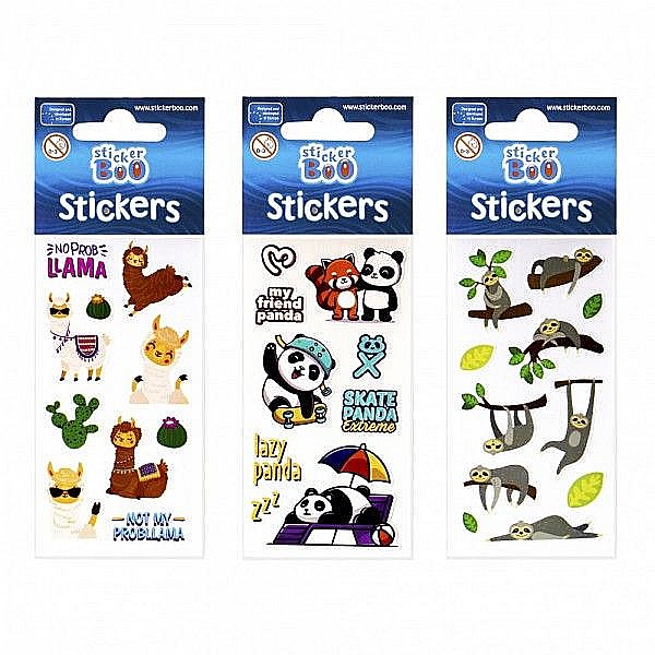 Accesorii creatie sticker lenes/lama/panda 7x18cm a1766 [1]